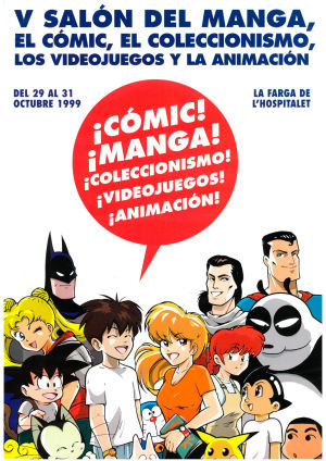 V Salón del Manga, el Cómic, el Coleccionismo, los Videojuegos y la Animación de Barcelona