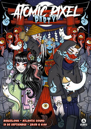 Atomic Pixel Party - Spooky - Barcelona