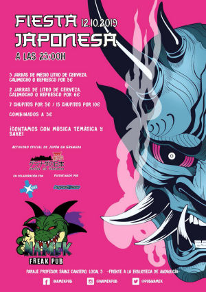 Fiesta Japonesa  Namek Freak Pub