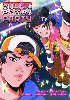Atomic Pixel Party - Harajuku - Zaragoza