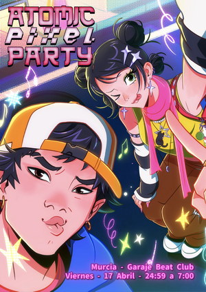 Atomic Pixel Party - Harajuku - Murcia
